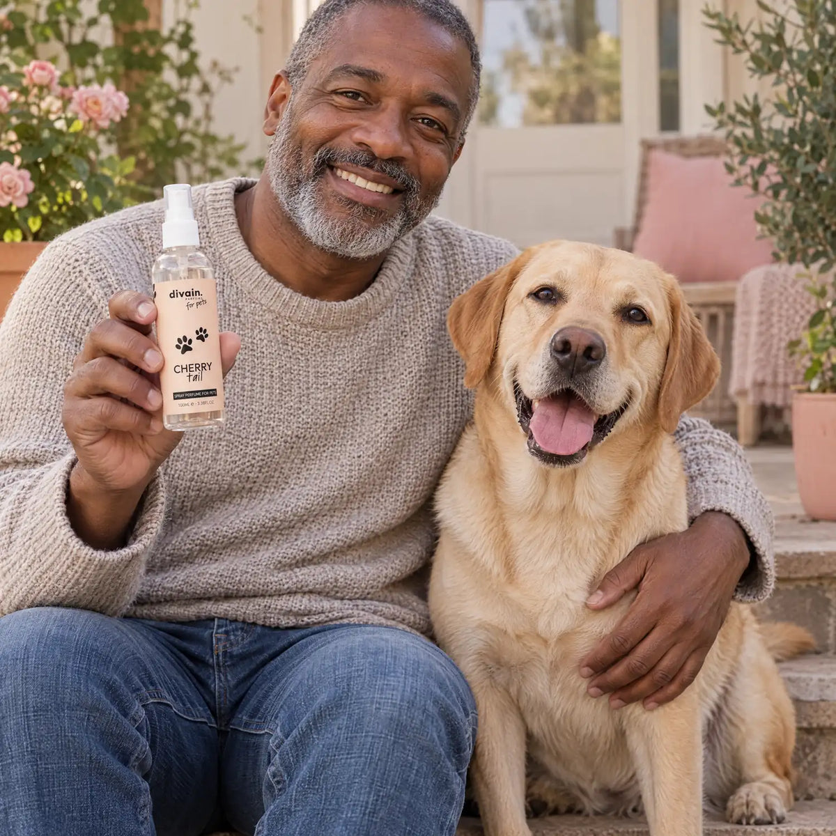 Cherry Tail perfume para mascotas en casa