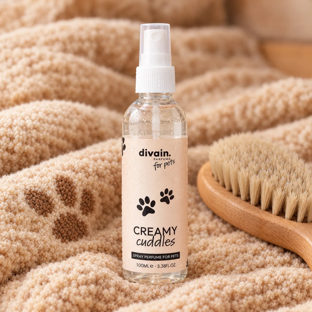 Detalle de Creamy Cuddles perfume para mascotas