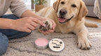 Cómo aplicar Paw Balm: una pequeña cantidad sobre las almohadillas limpias