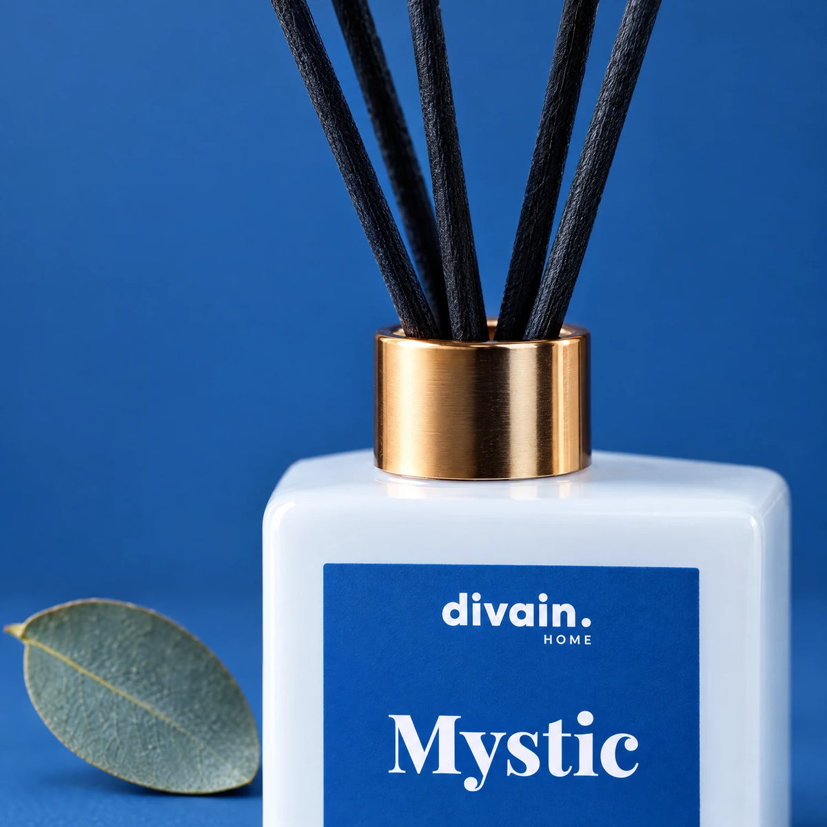 Detalle de las varillas y el cuello cobre del mikado Mystic