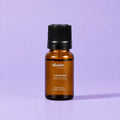 Aceite esencial de lavanda divain. RITUAL 10 ml sobre fondo lila