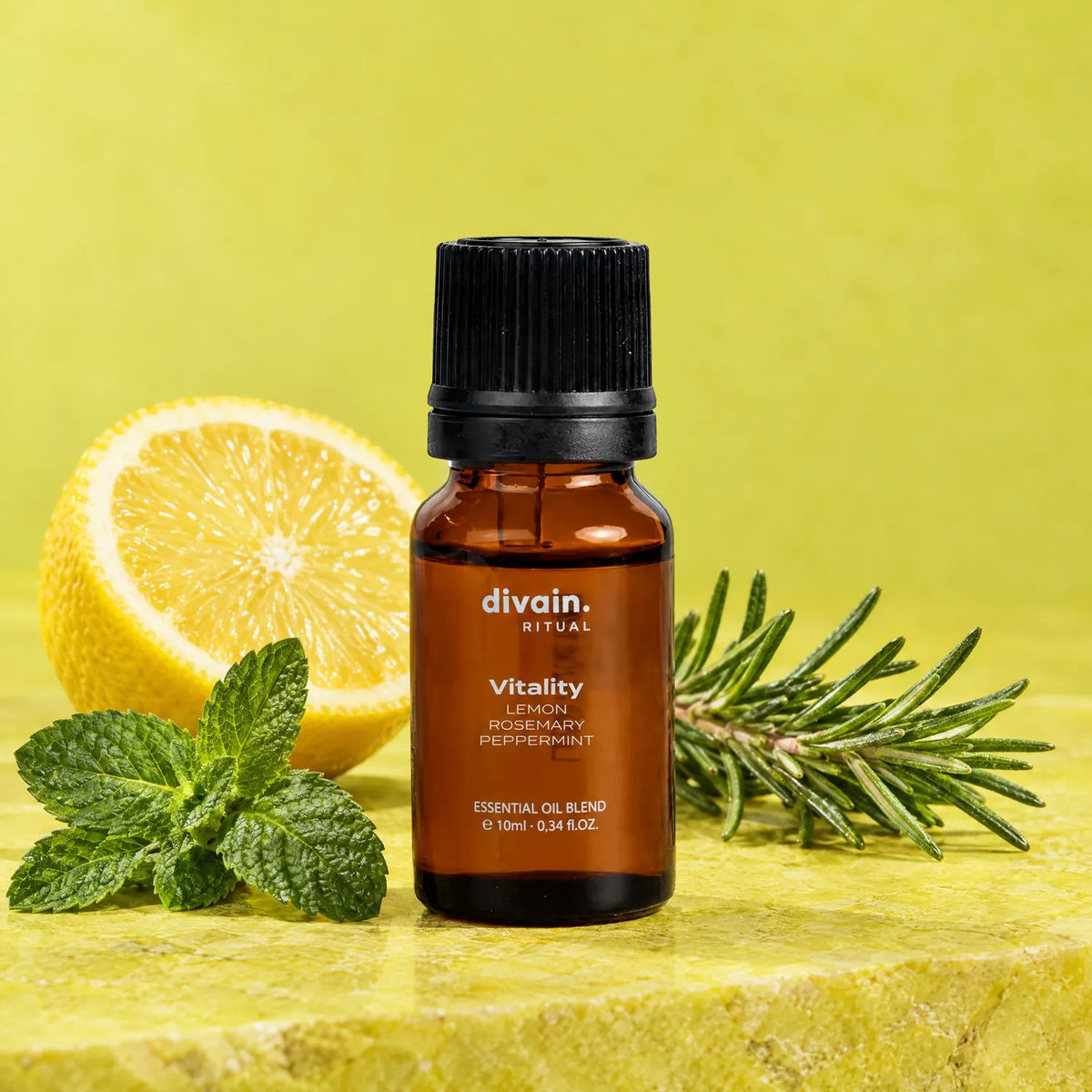 Vitality con limón, romero y menta piperita