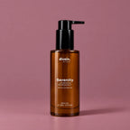 Serenity Body Oil divain. RITUAL 100 ml sobre fondo malva