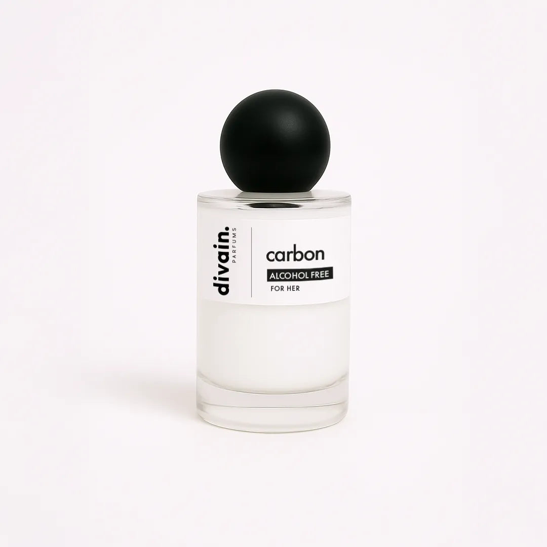 Frasco de colonia equivalente para mujer divain.carbon