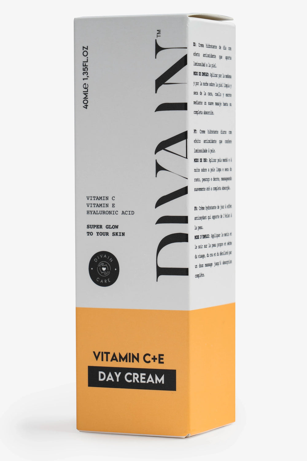 40 millilitre divain care moisturising cream pack