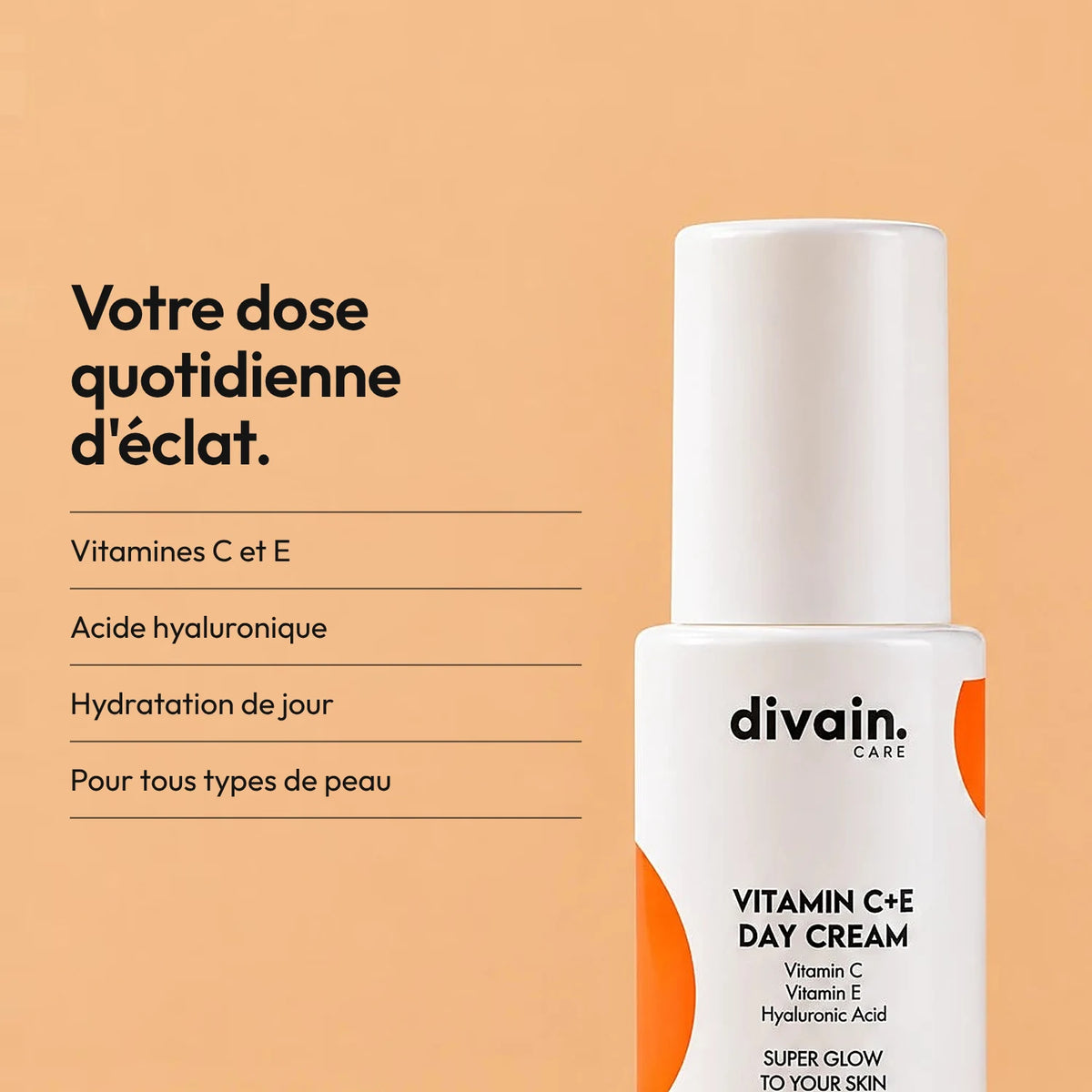 Crème de jour Vitamine C+E
