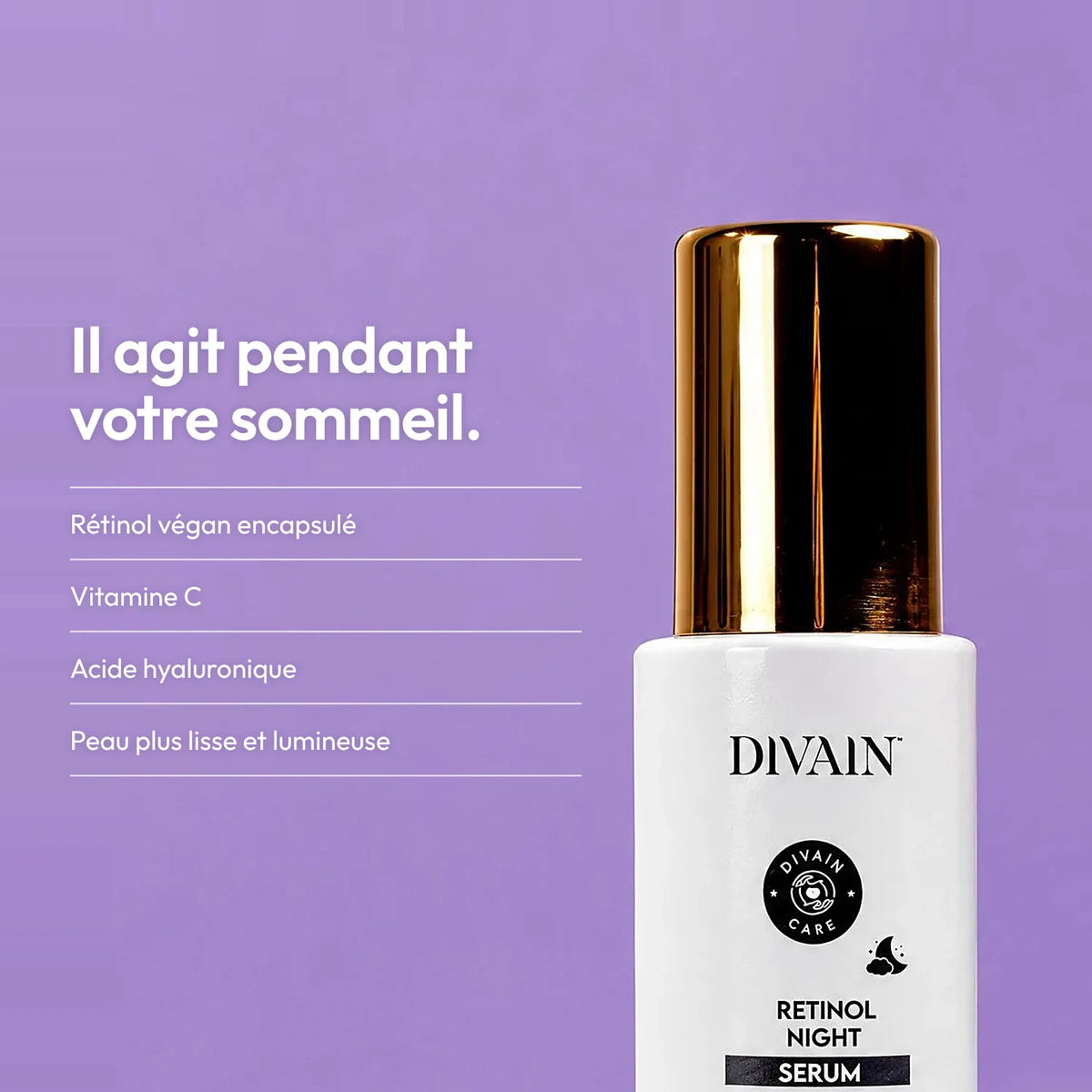 Sérum de nuit au rétinol