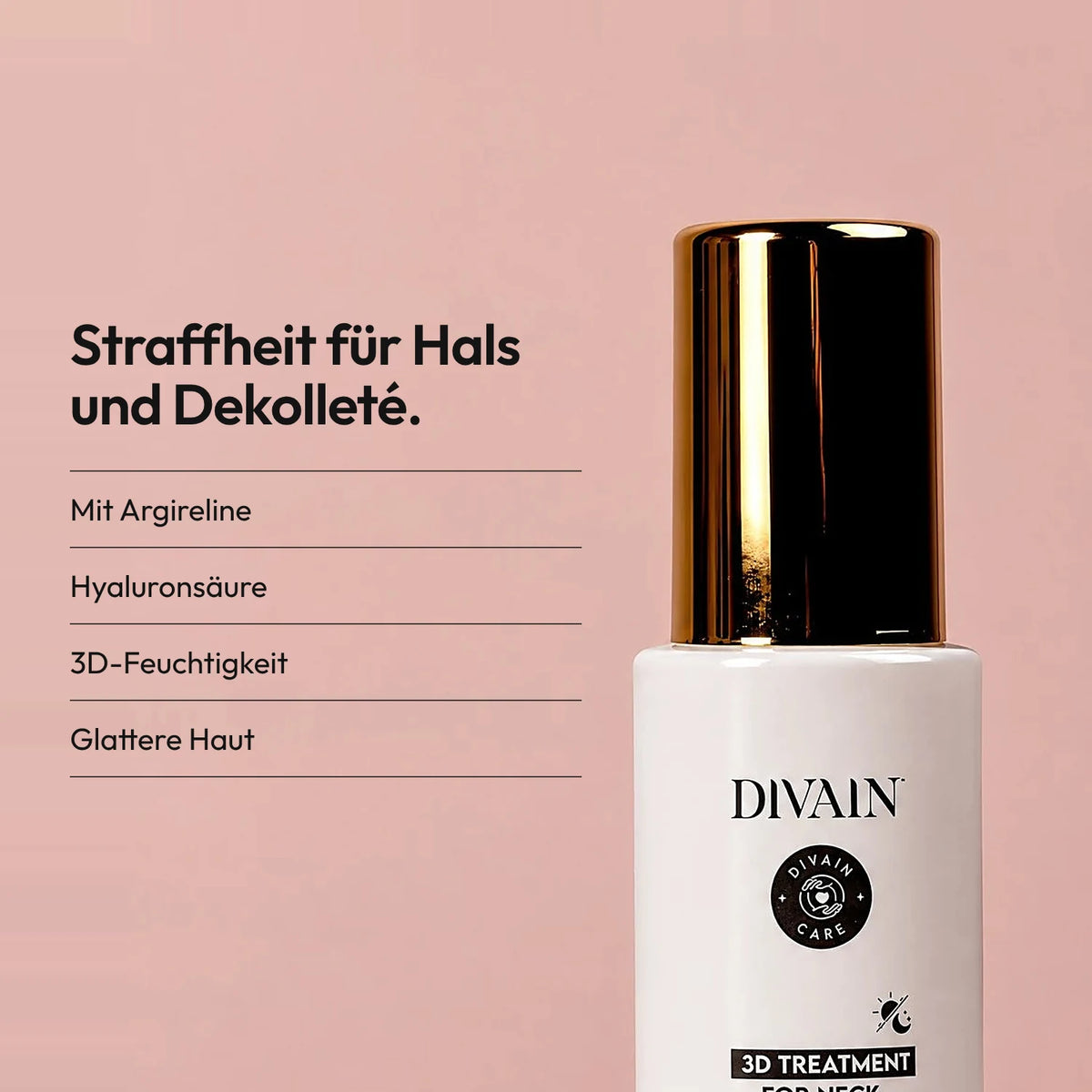 3D-Behandlung für Hals und Dekolleté