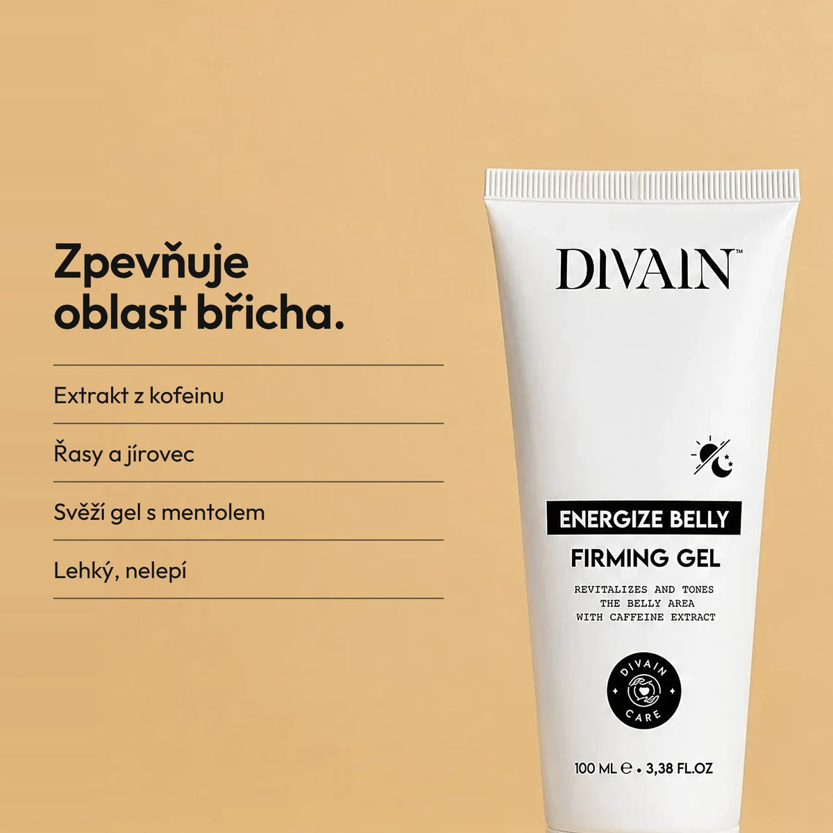 Energizující zpevňující gel na břicho
