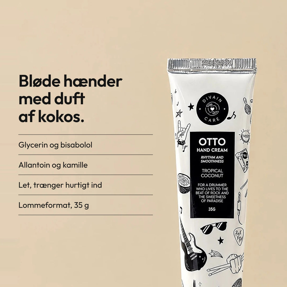 OTTO - Tropical Coconut Hand cream 35g