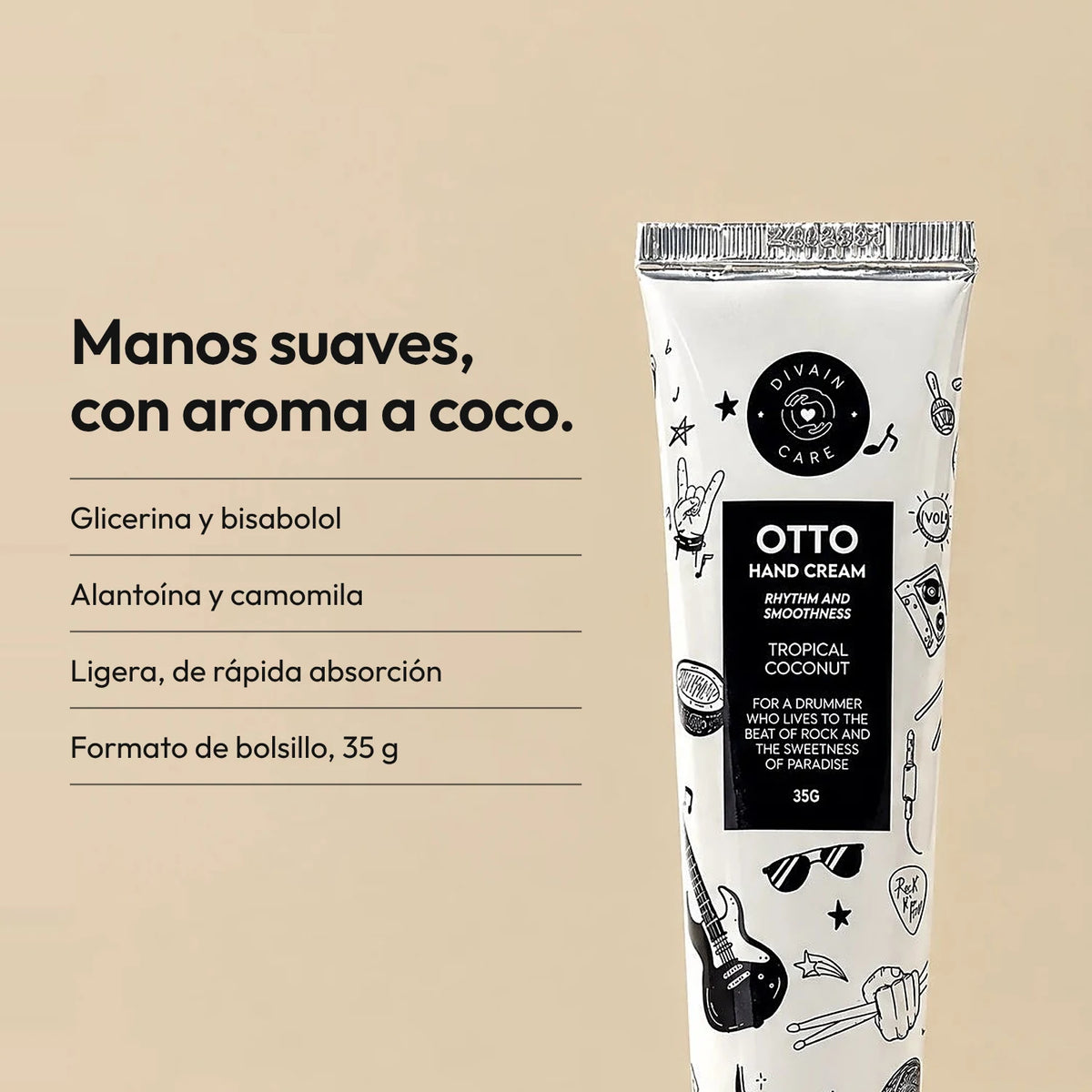 OTTO - Tropical Coconut Crema de manos 35g