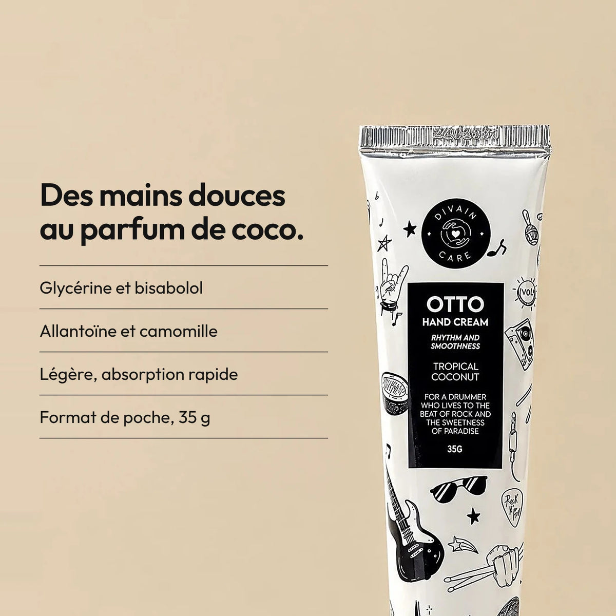 OTTO - Crème pour les mains Tropical Coconut 35g