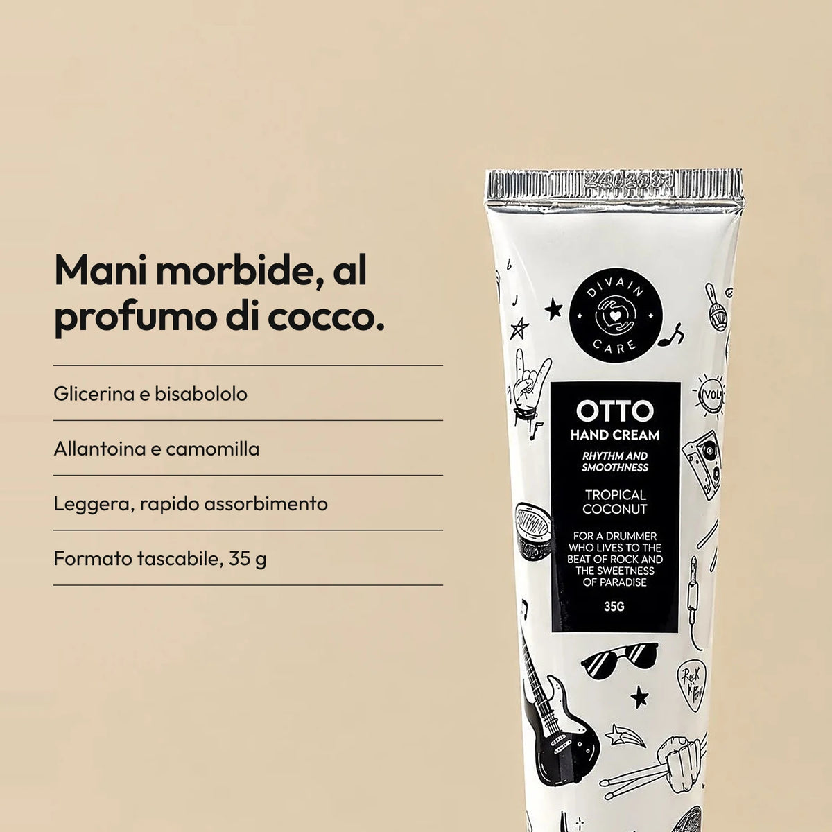 OTTO - Tropical Coconut Crema per le mani 35g