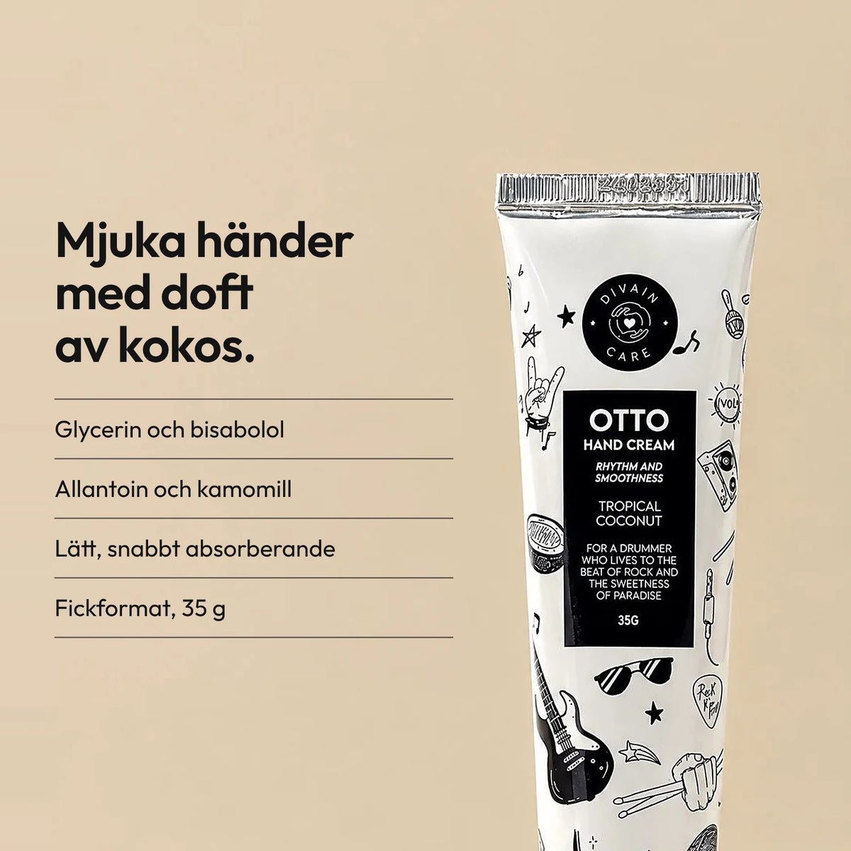OTTO - Tropical Coconut Hand cream 35g