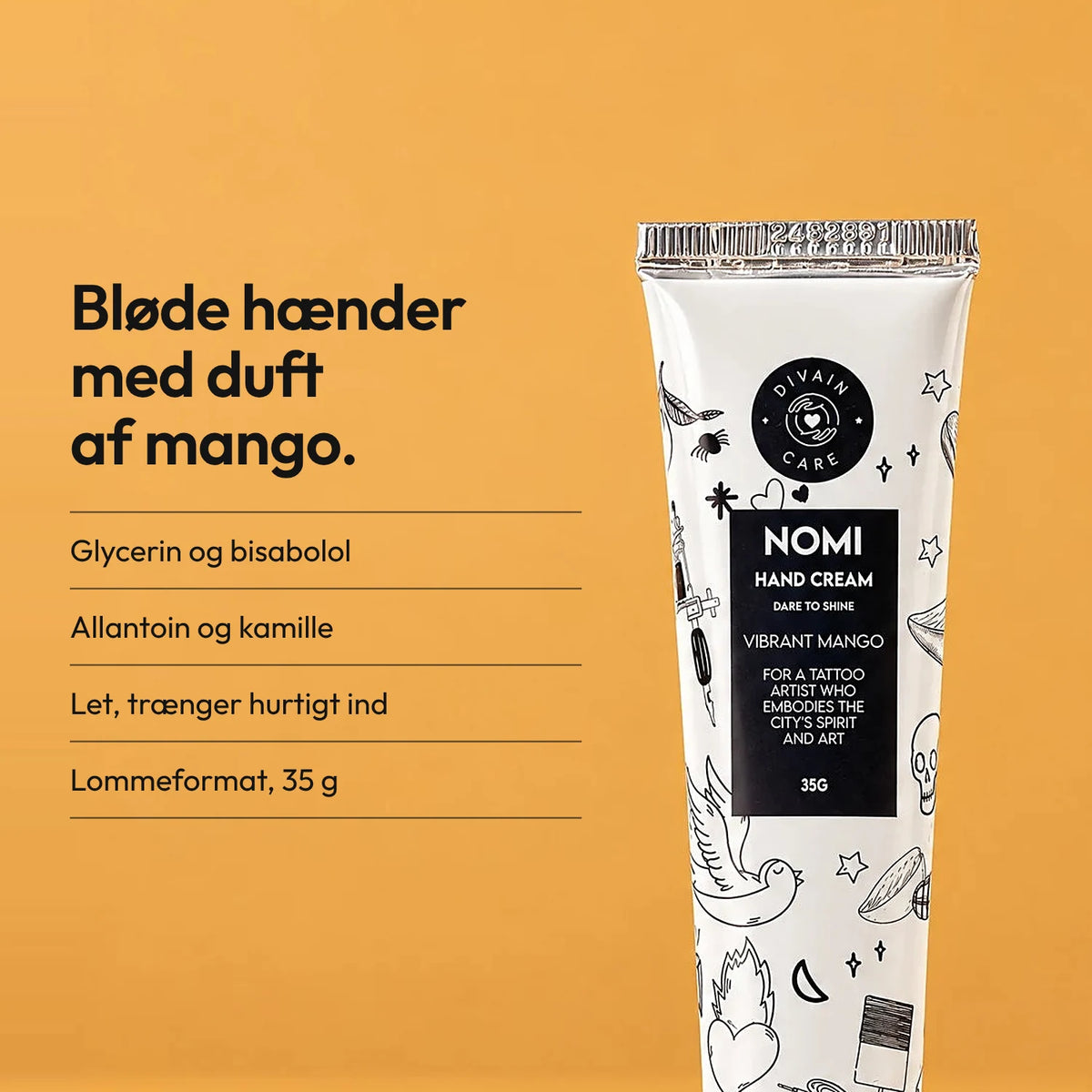 NOMI - Vibrant Mango Hand cream 35g