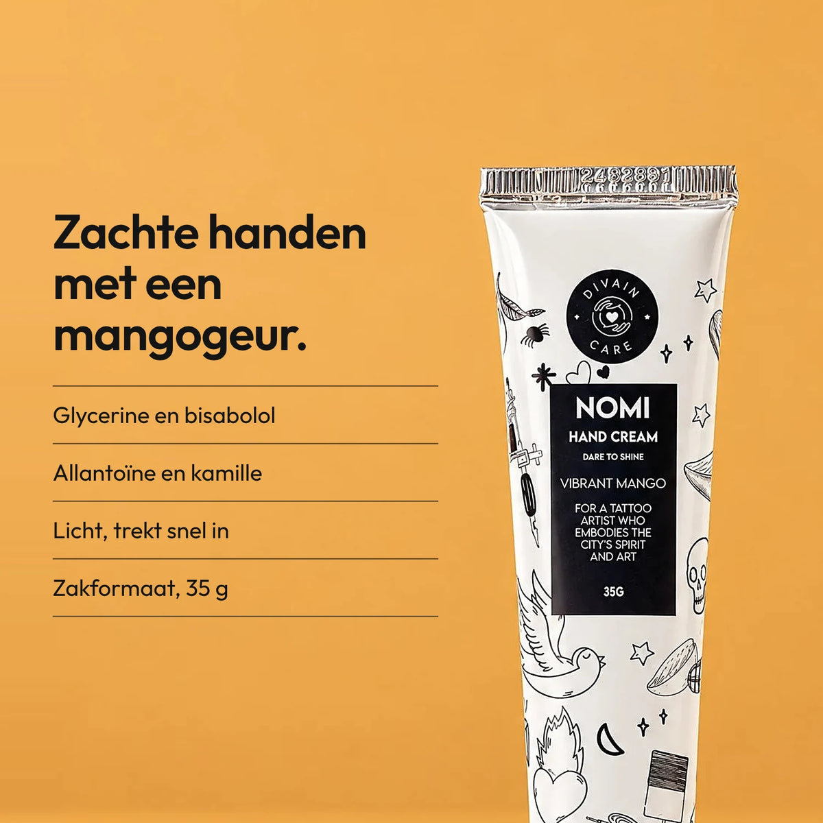 NOMI - Vibrante Mango Handcrème 35g