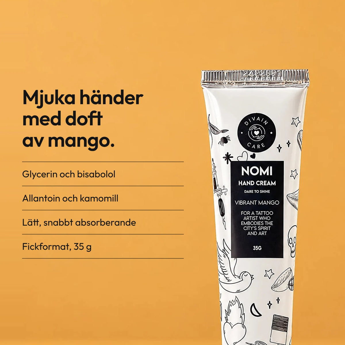 NOMI - Vibrant Mango Hand cream 35g
