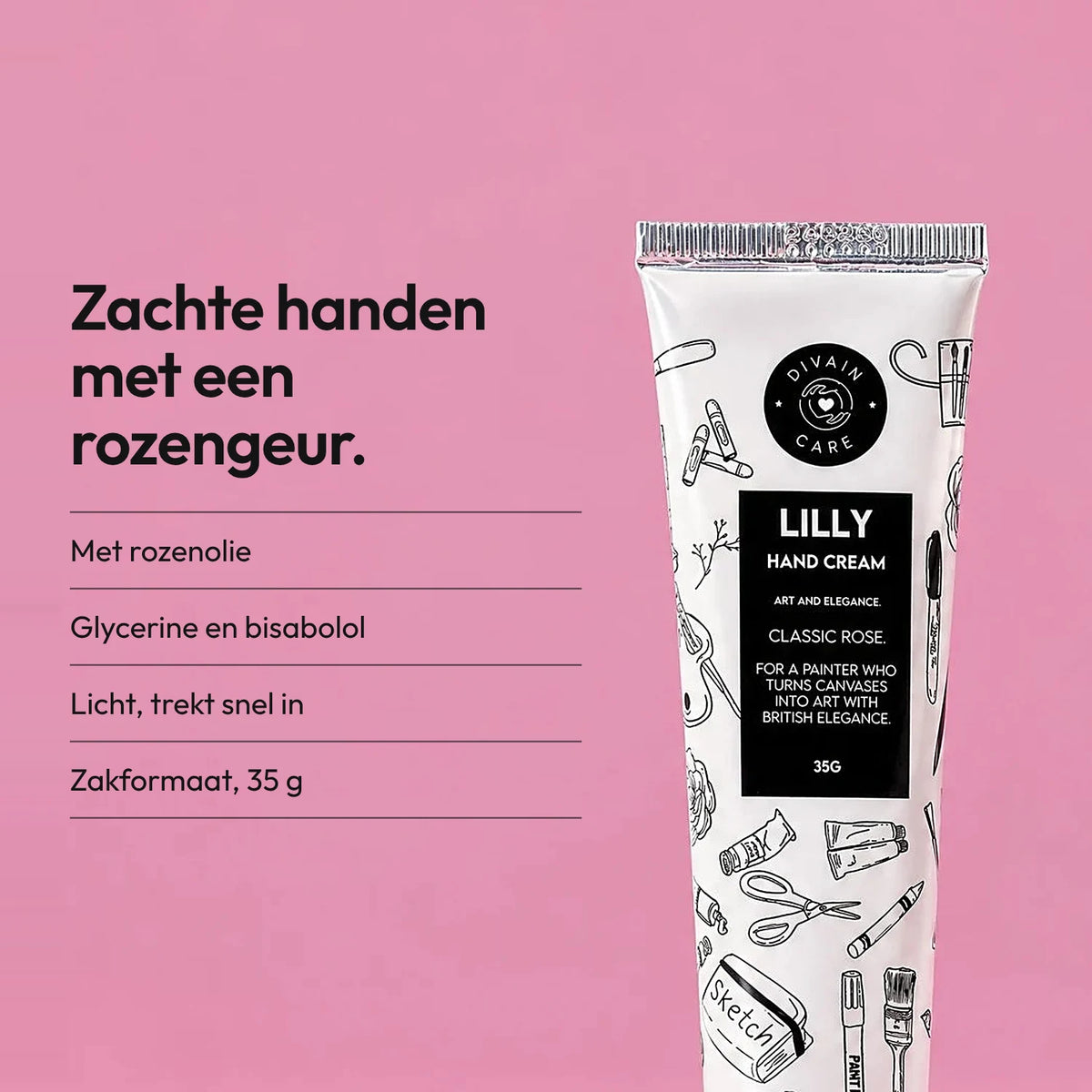 LILLY - Classic Rose Handcrème 35g