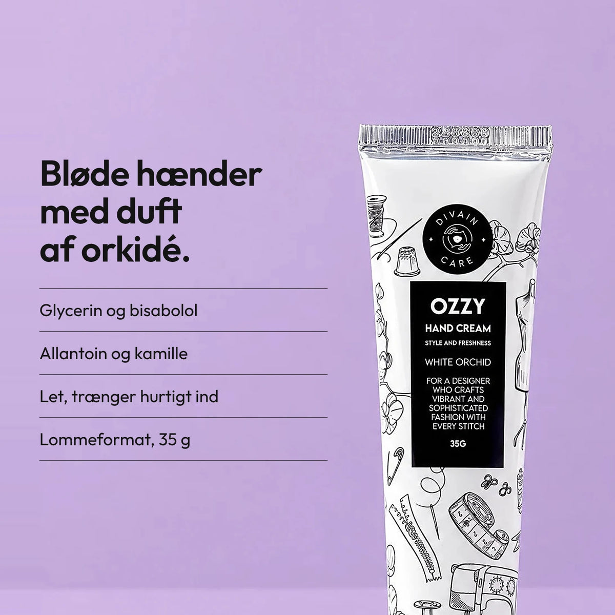 OZZY - White Orchid Hand cream 35g