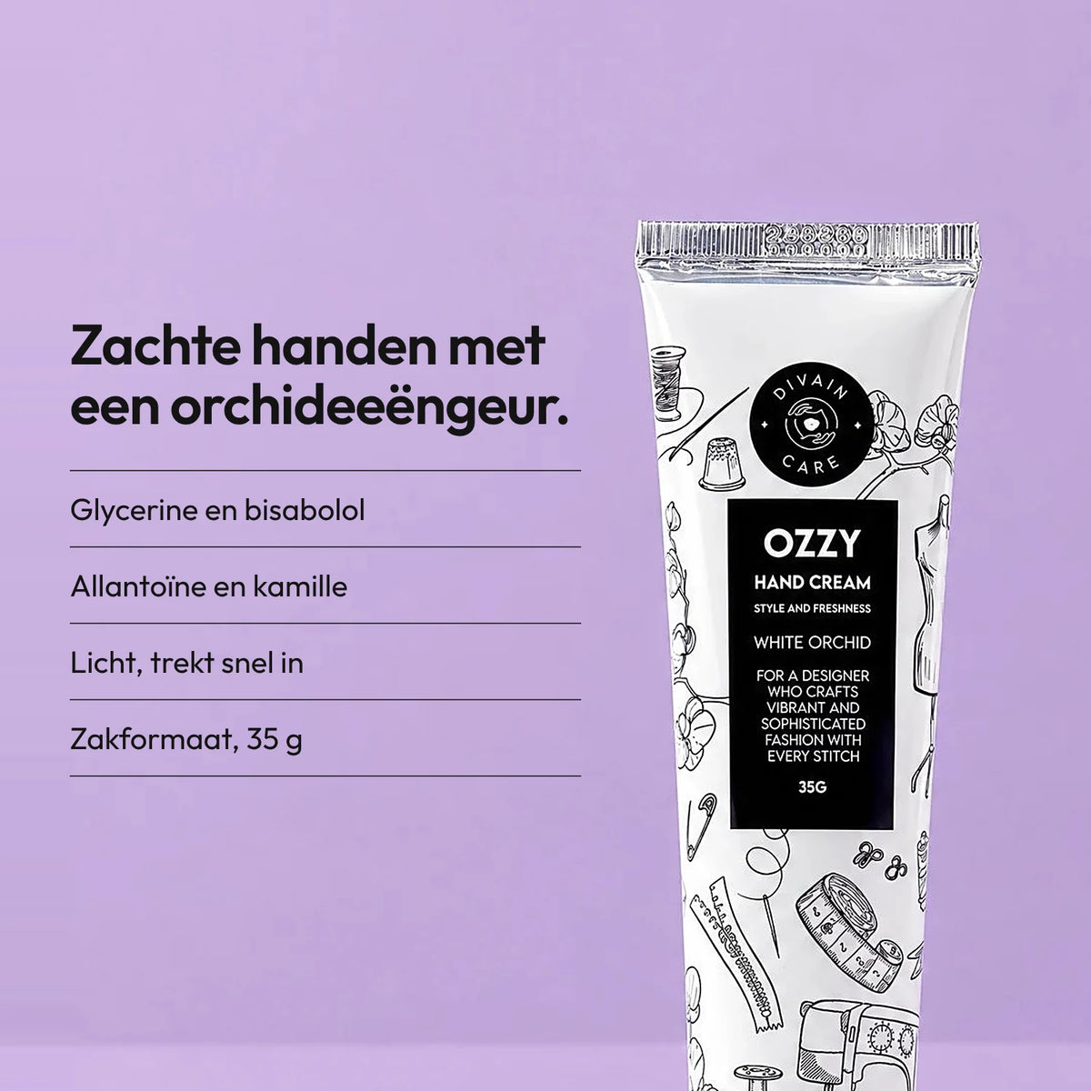 OZZY - White Orchid Handcrème 35g