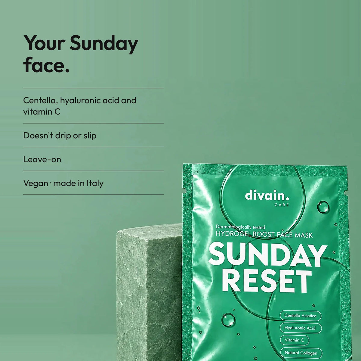 Sunday Reset Face Mask