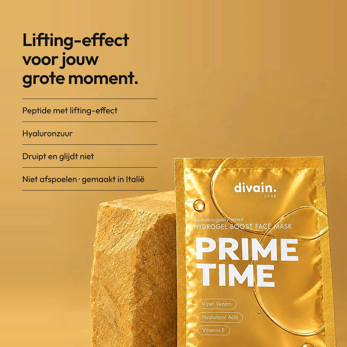 Prime Time Gezichtsmasker