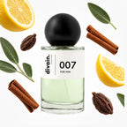 Pirámide olfativa perfume divain.007 | divain Parfums