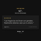divain.007 - 4,7/5 sobre 130.372 opiniones