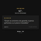 divain.008 - 4,7/5 sobre 130.372 opiniones