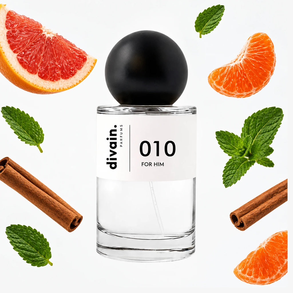 Pirámide olfativa perfume divain.010 | divain Parfums