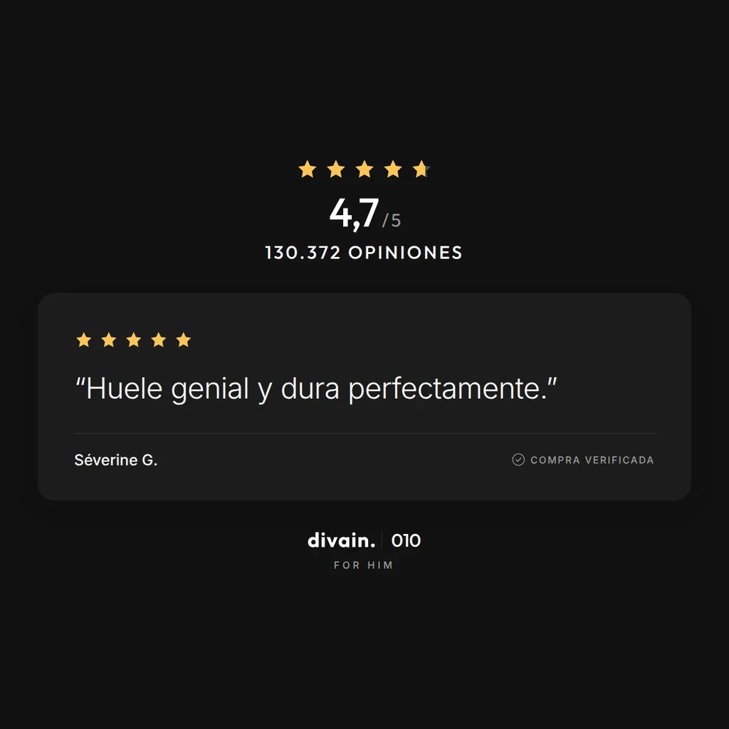 divain.010 - 4,7/5 sobre 130.372 opiniones