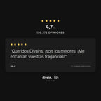 divain.024 - 4,7/5 sobre 130.372 opiniones
