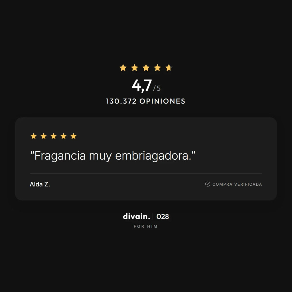 divain.028 - 4,7/5 sobre 130.372 opiniones