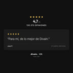 divain.035 - 4,7/5 sobre 130.372 opiniones