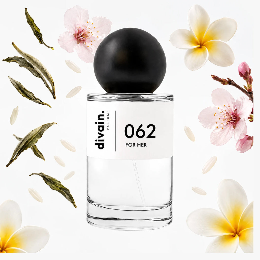 Pirámide olfativa perfume divain.062 | divain Parfums