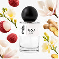 Pirámide olfativa perfume divain.067 | divain Parfums