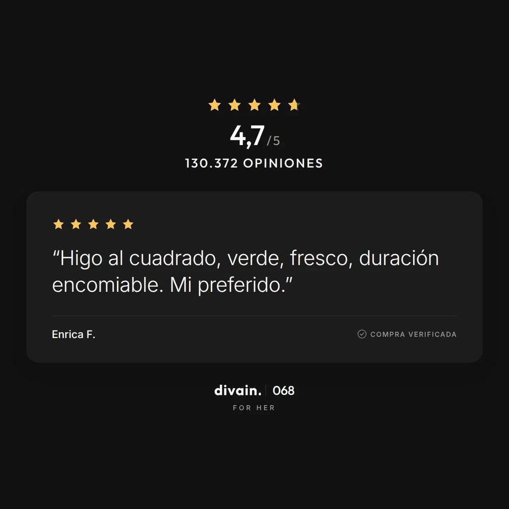 divain.068 - 4,7/5 sobre 130.372 opiniones