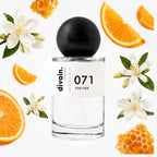 Pirámide olfativa perfume divain.071 | divain Parfums