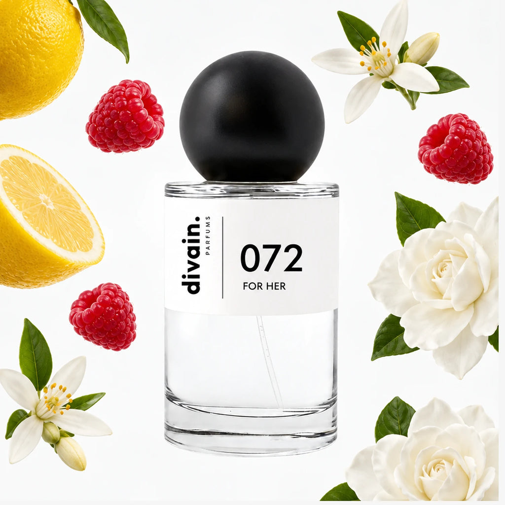Pirámide olfativa perfume divain.072 | divain Parfums