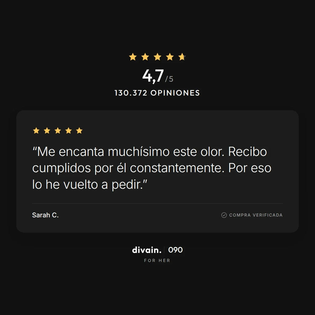 divain.090 - 4,7/5 sobre 130.372 opiniones