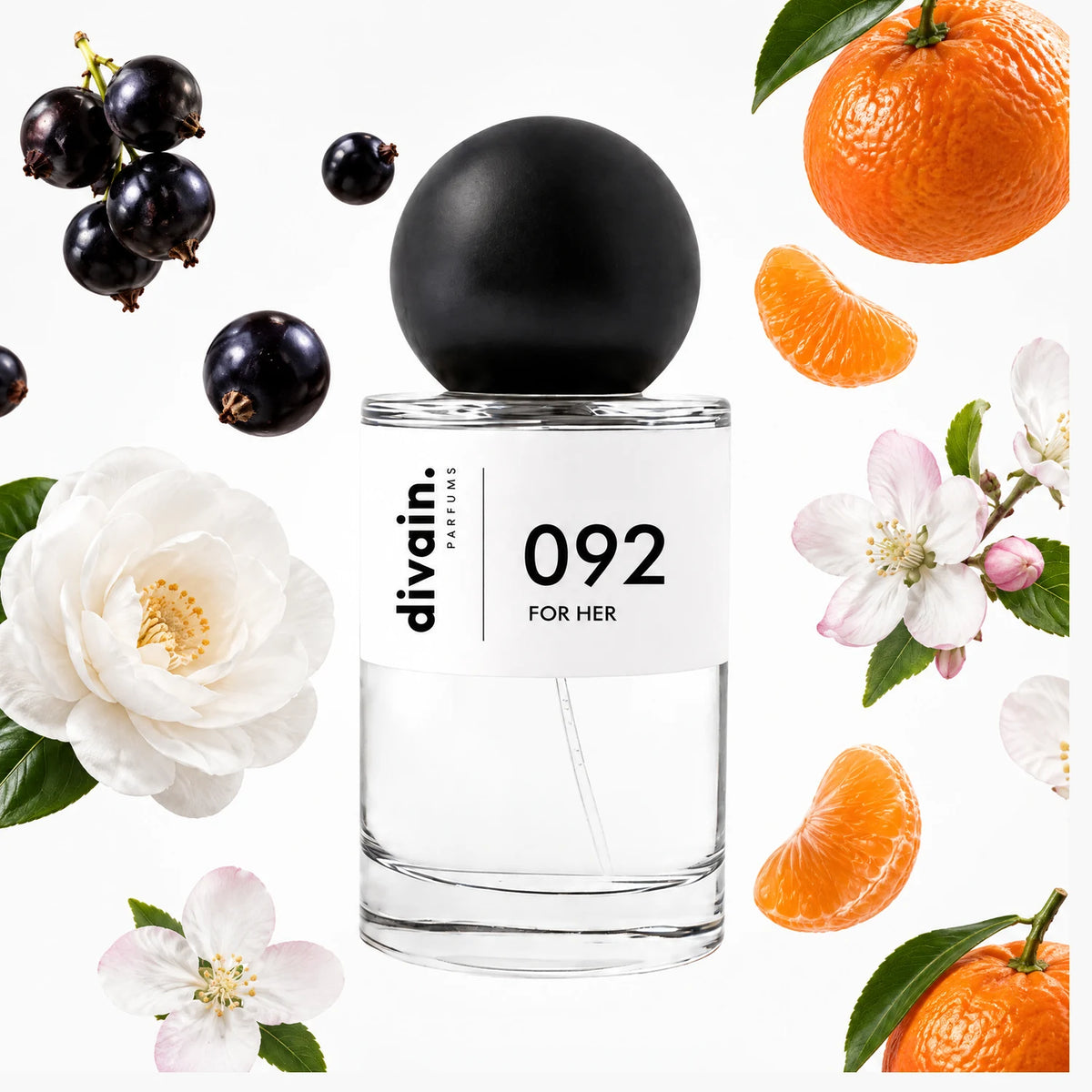 Pirámide olfativa perfume divain.092 | divain Parfums