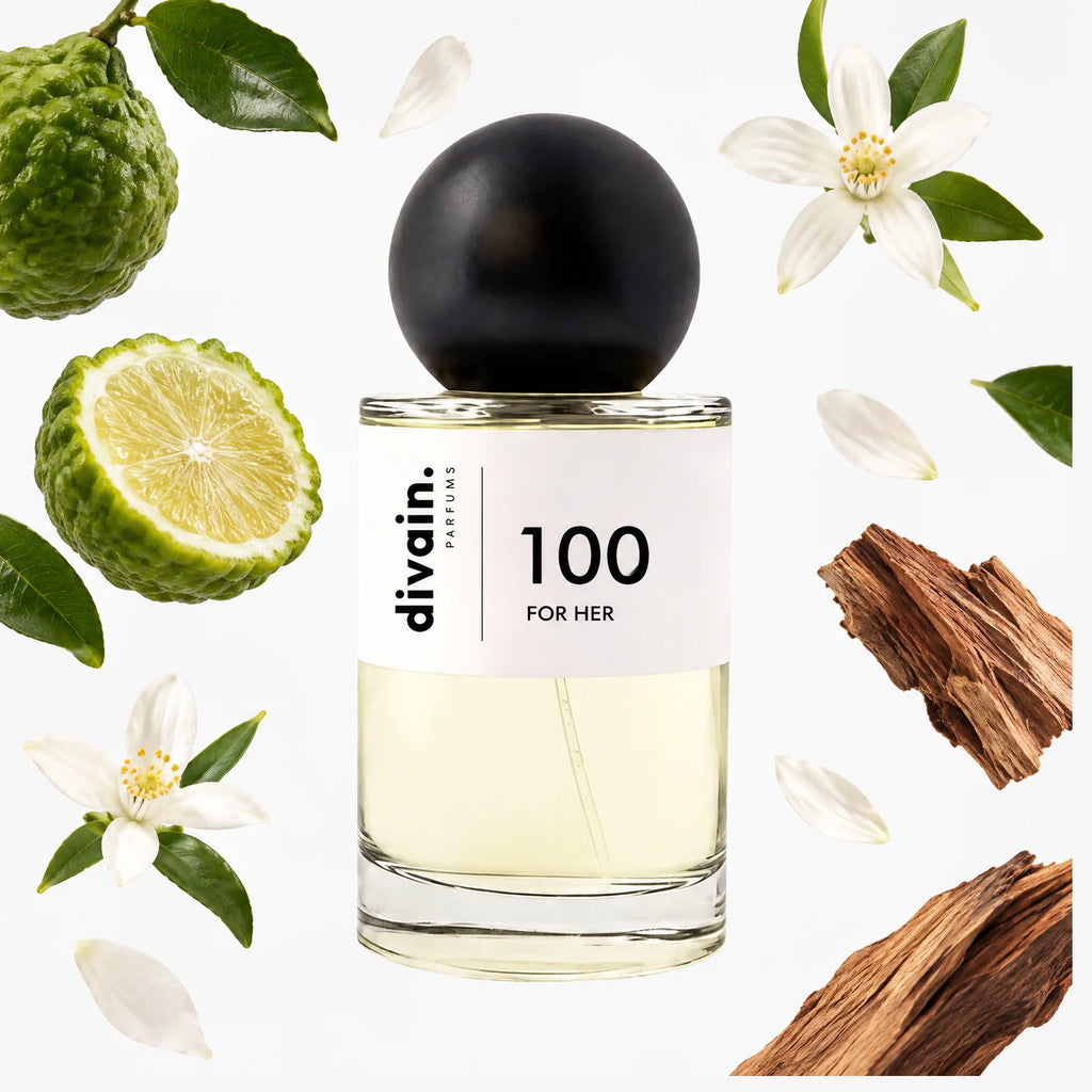Pirámide olfativa perfume divain.100 | divain Parfums
