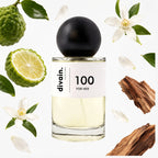 Pirámide olfativa perfume divain.100 | divain Parfums