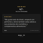 divain.100 - 4,7/5 sobre 130.372 opiniones