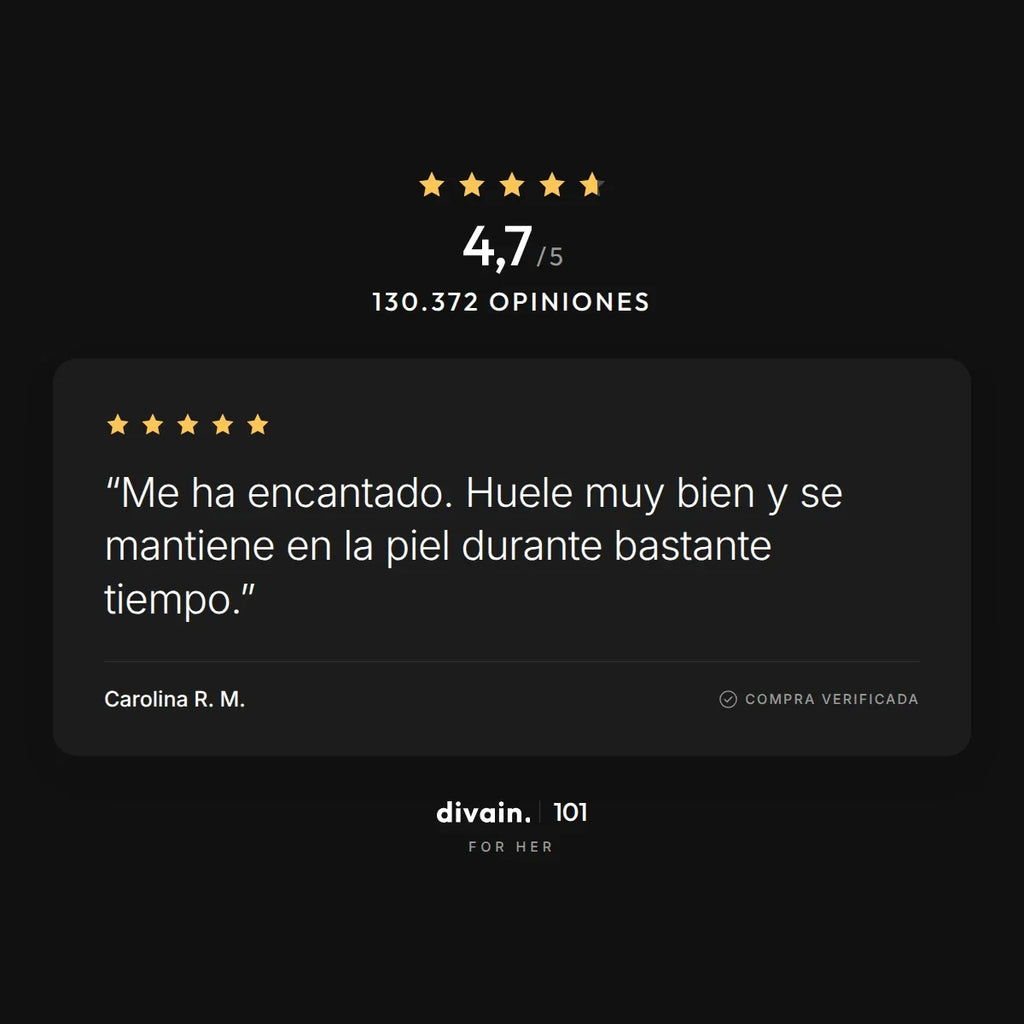 divain.101 - 4,7/5 sobre 130.372 opiniones