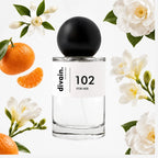 Pirámide olfativa perfume divain.102 | divain Parfums
