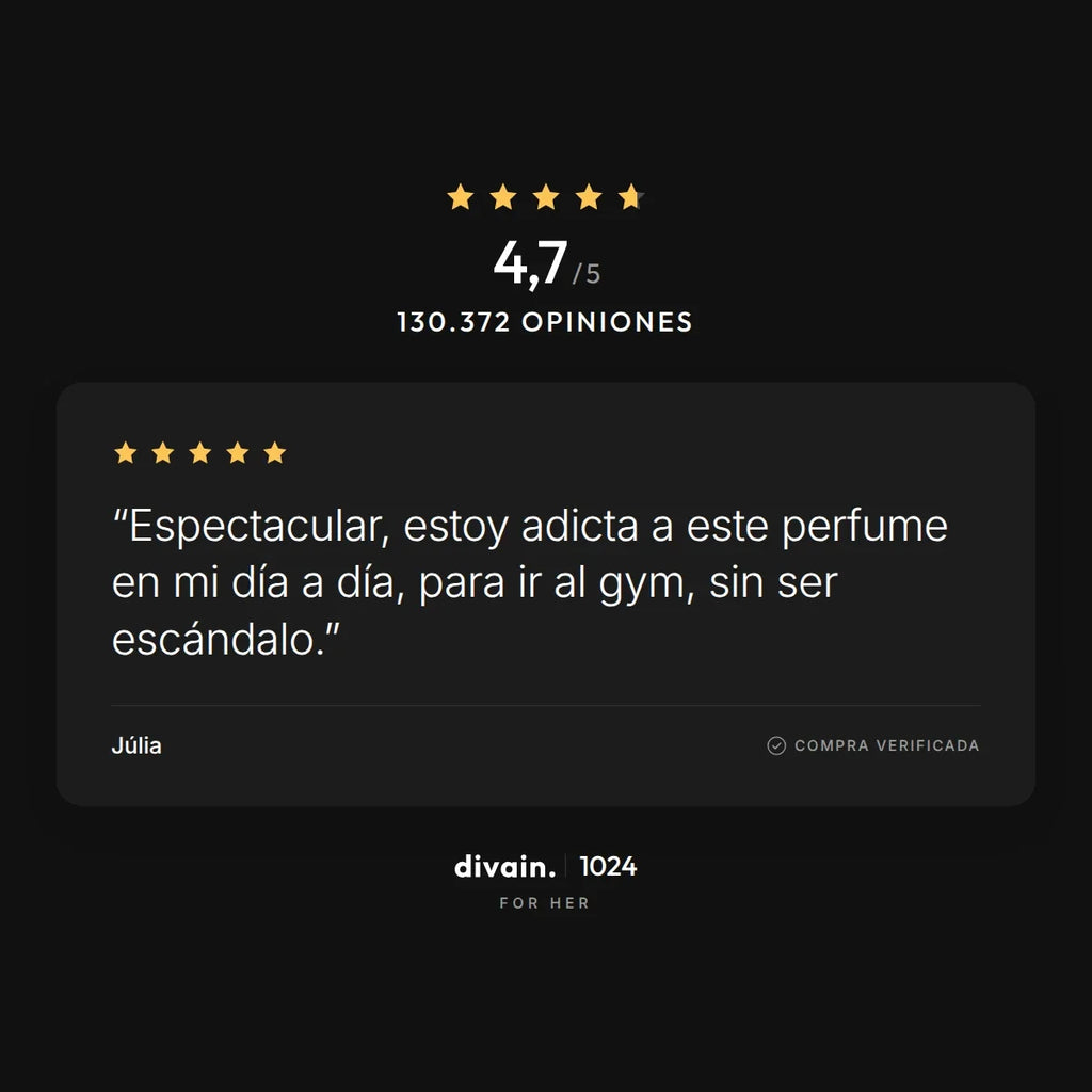 divain.1024 - 4,7/5 sobre 130.372 opiniones