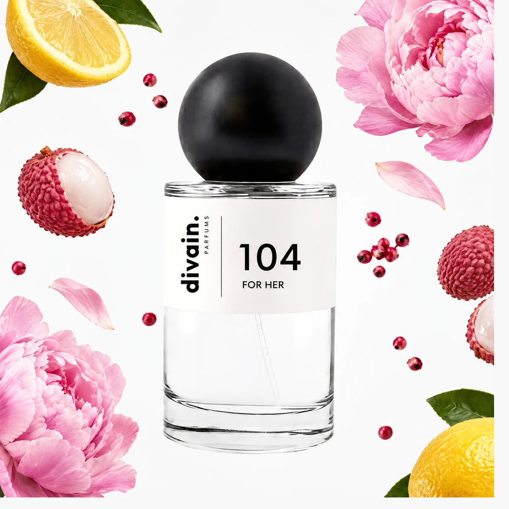 Pirámide olfativa perfume divain.104 | divain Parfums