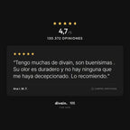 divain.105 - 4,7/5 sobre 130.372 opiniones