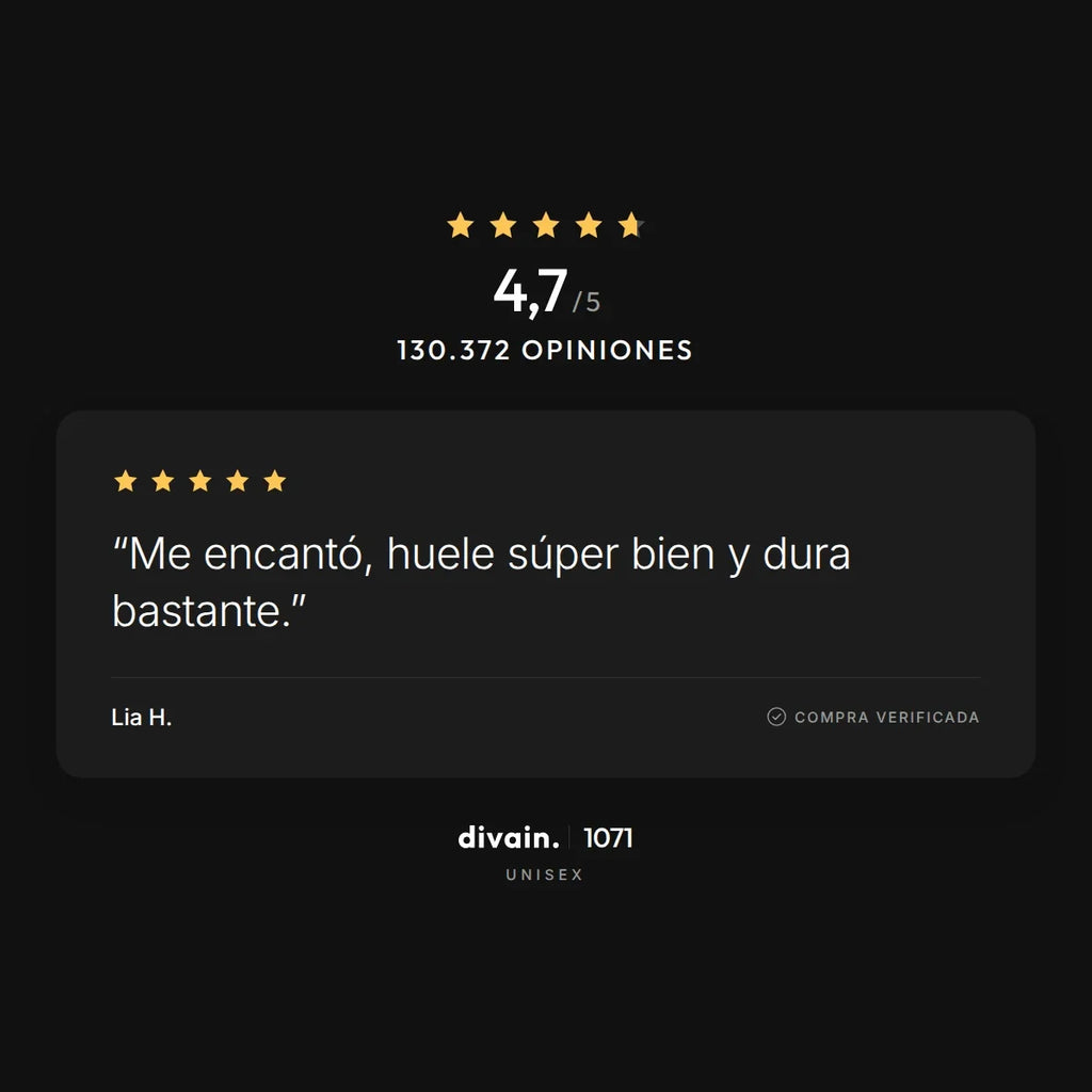 divain.1071 - 4,7/5 sobre 130.372 opiniones
